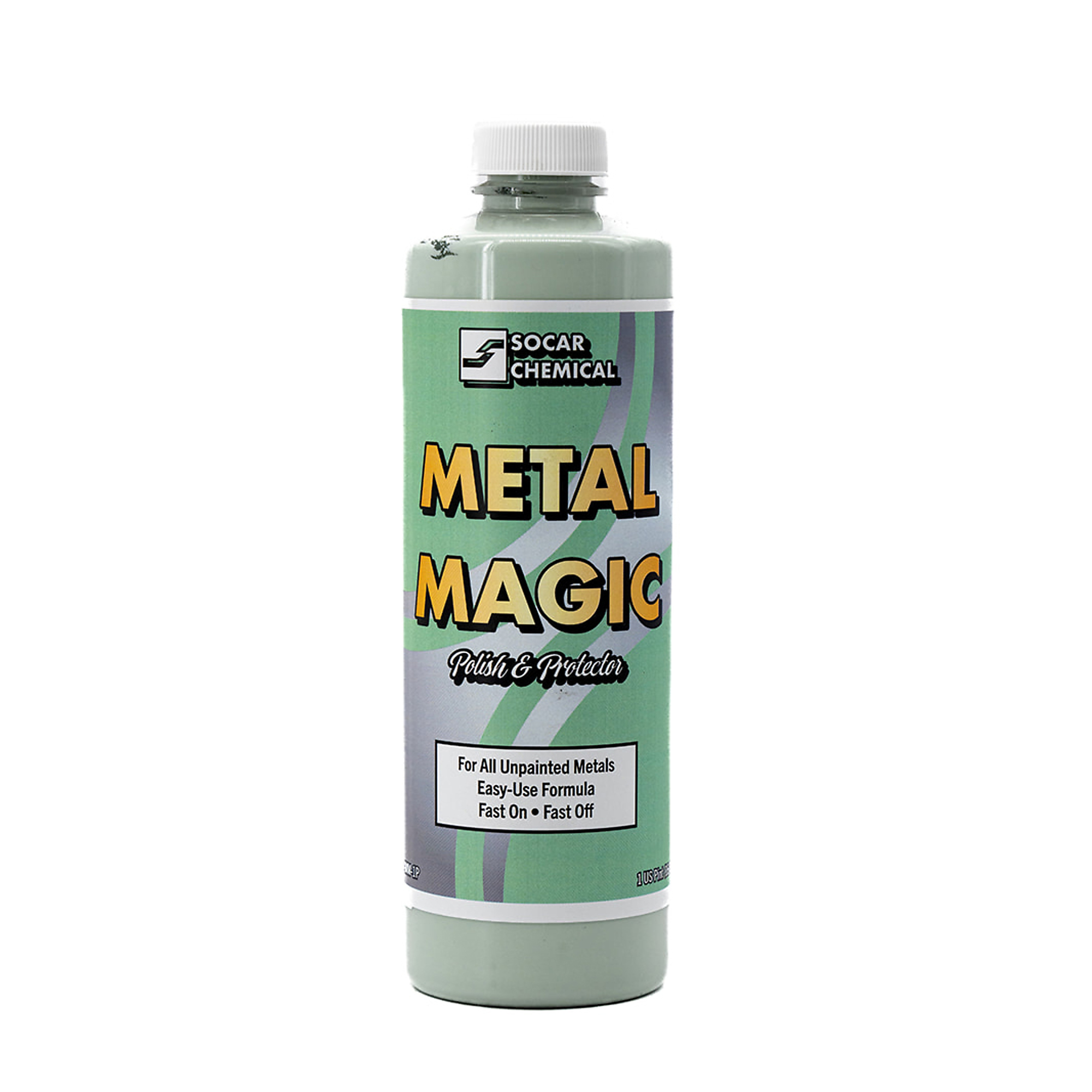 SOCAR Metal Magic Fast/Easy Metal Polish - 16 Oz., For All Metals, Model# SCO-MM-1P